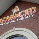 advanced physical therapy exterior dimensional letter sign