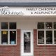 thrive chiropractic store front LED lit channel letter sign